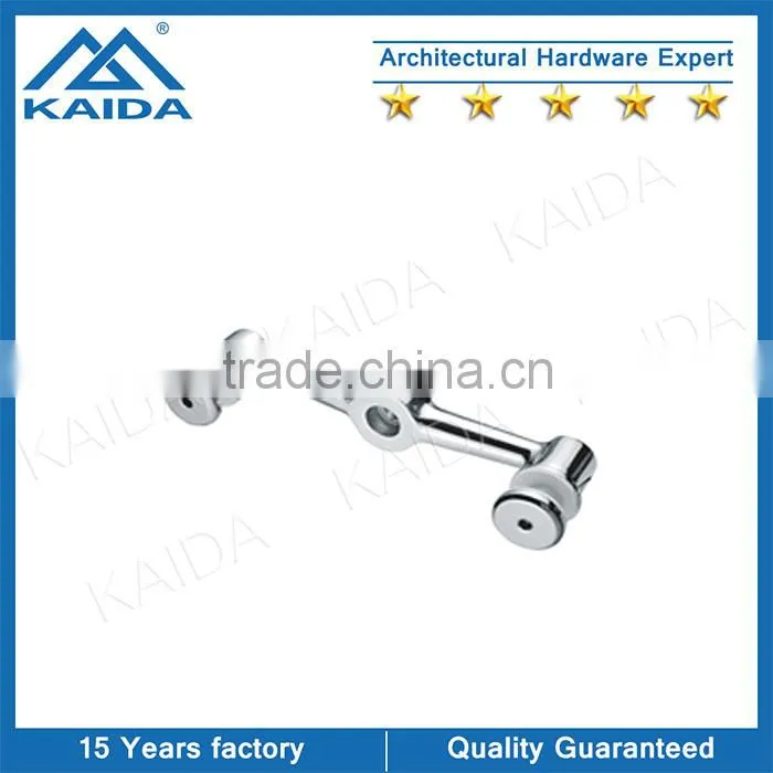 Rotatable glass bracket for glass railing and stairs