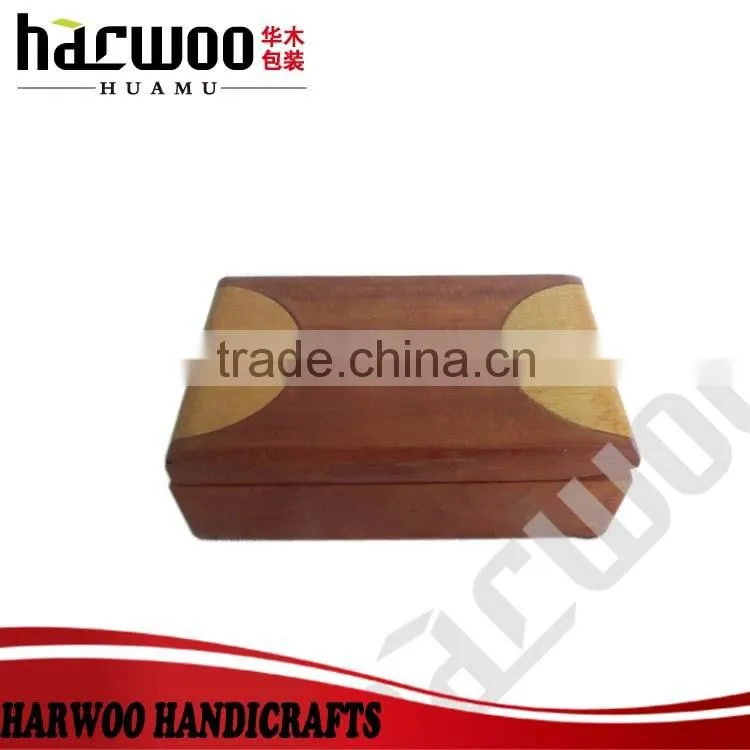 Natural Pine Wood Dressing Table Storage Box