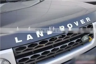 Hot sale car emblem 3D self-adhesive black ABS plastic car emblem custom