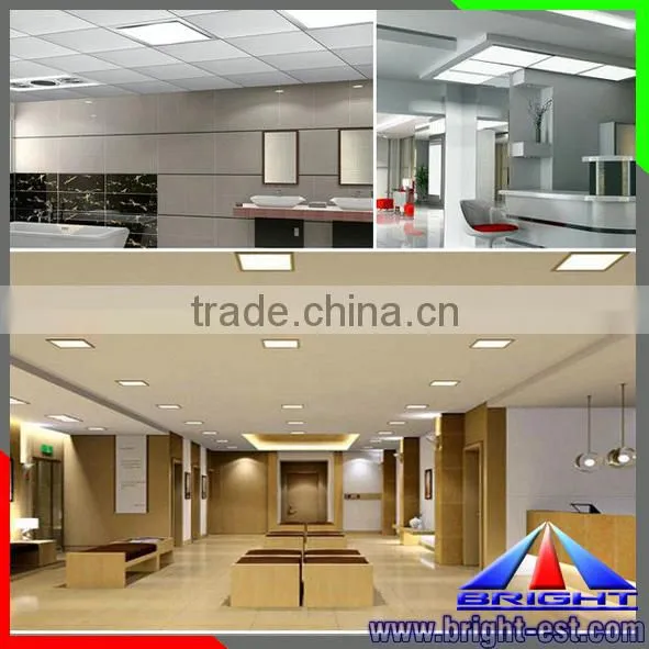 Factory for Shenzhen led panel light, 2x2 led ceiling light, AV100-240V 2900 lumen 600x600 10mm hanging high bright light