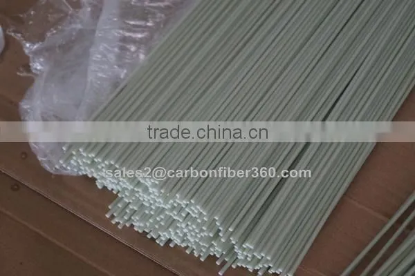 frp pultruded fiberglass rods made in china 6mm , 8mm , 10mm , 12mm , 30mm