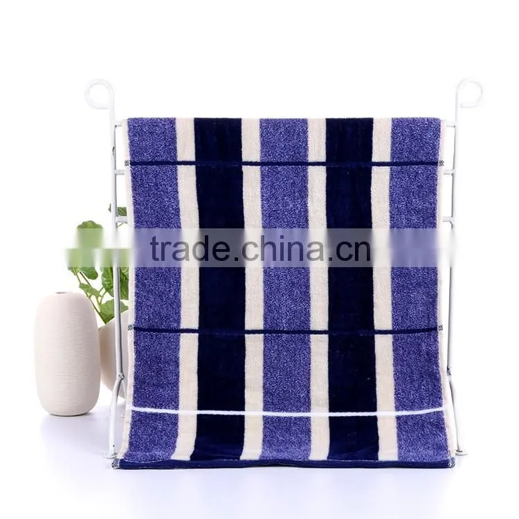 high quality cotton jacquard cut pile face towel softextile