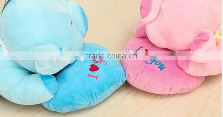plush animal toys/plush animal cushion