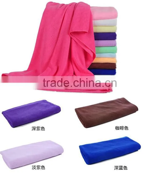 2016 made in china wholesale high quality absorbent microfiber hair towel
