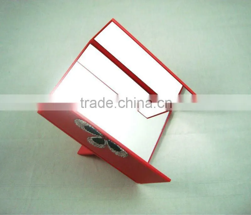 foldable dest cosmetic mirror/ three side cosmetic mirror