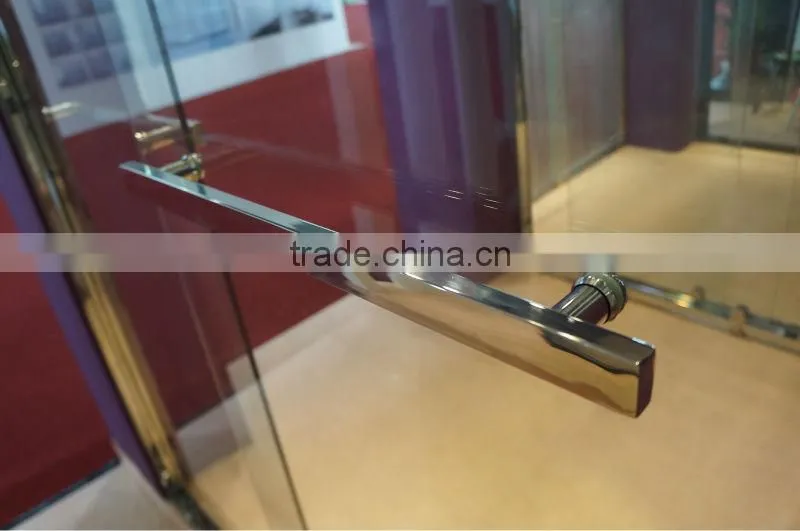 By pass Corner shower cubicle size Corner Bath Door Tempered Glass shower cubicle size(KD5203)