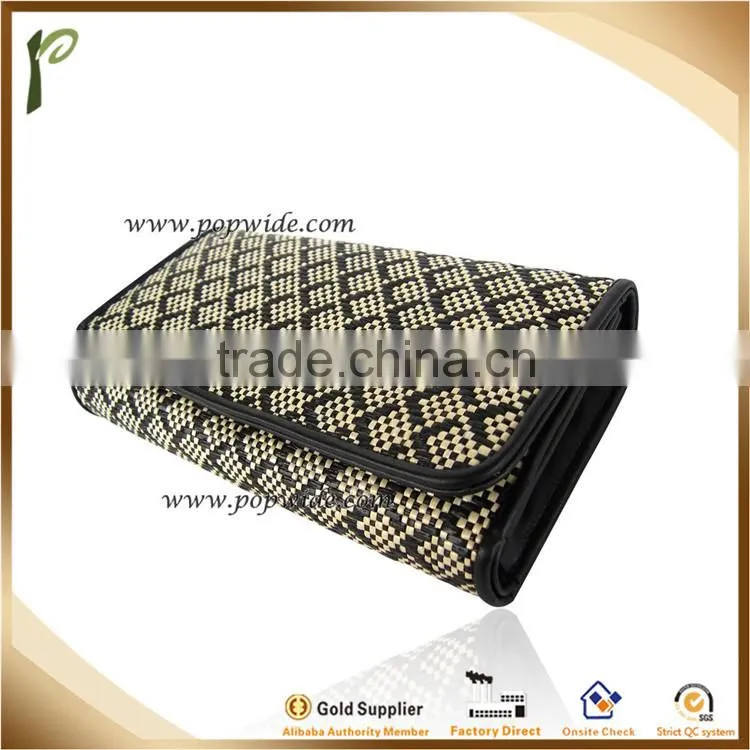Popwide 2015 Hot Selling PU Foldable Multi-functional Ladies Bag