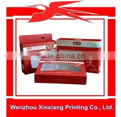 High Quality Customized Window Paper Box Packaging