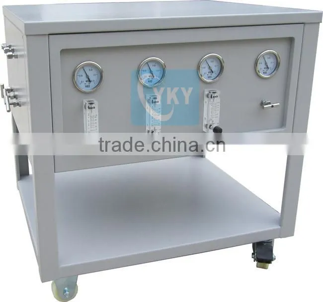 mini two gas way sintering furnace lab heating equipment CVD