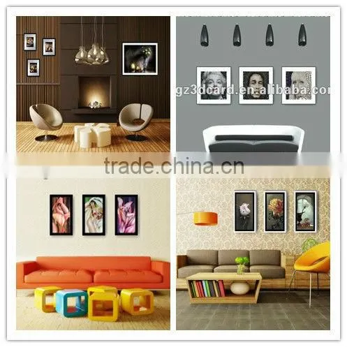 3D lenticular animal table mats of animal design Cheap plastic table mat