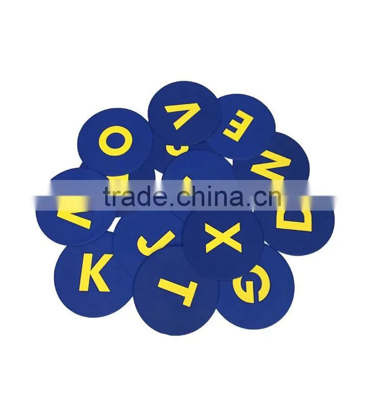 2016 New A-Z English Round Mark Mat For Educational Tool