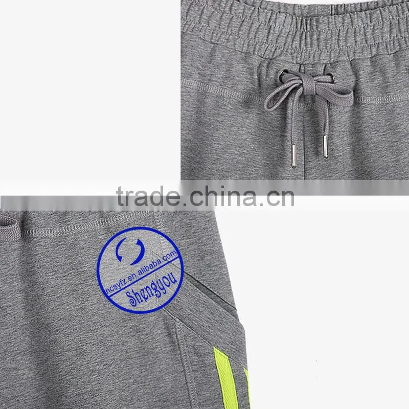 2015 new design custom women grey jogger pants wholesale