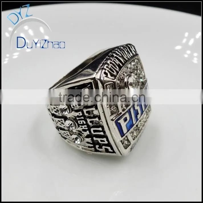 factory cheap custom own logo hip hop champion ring