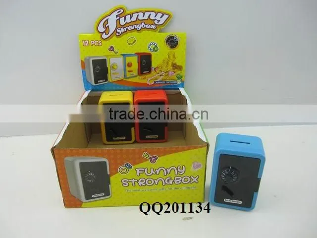 Funny plastic money bank