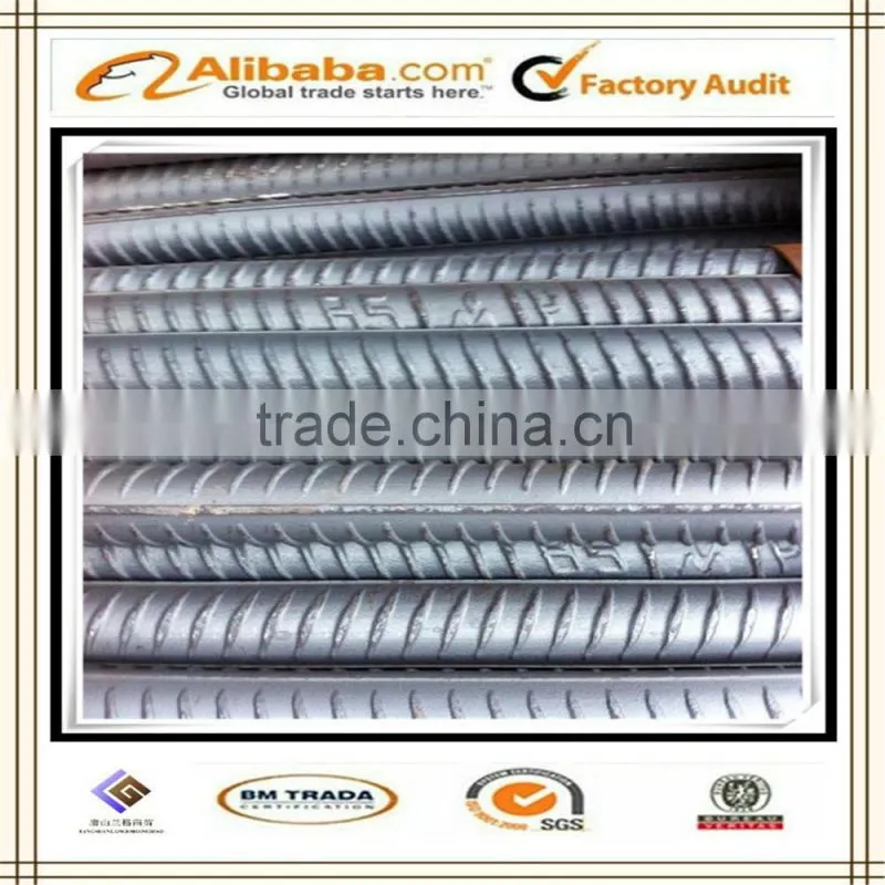 Q235 reinforing steel bar 6-12m length Tangshan