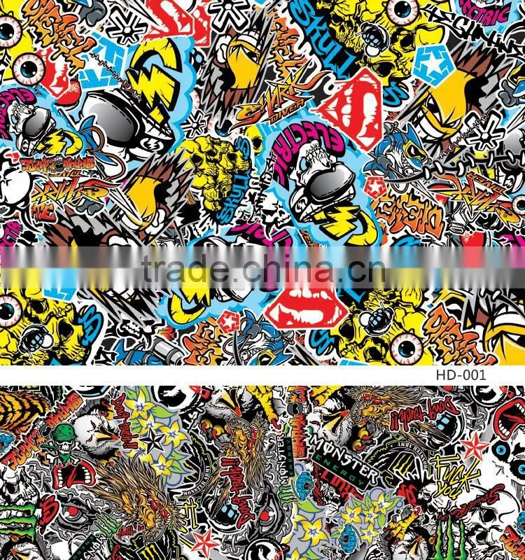 HD-008 Hot Sale Car Stickers Own Design Vinyl Bomb Sticker