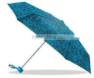 colorful promotion funky high end umbrella 3 fold umbrella