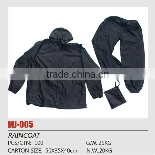 raincoat with pvc coat cheap