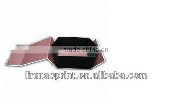 Paper folding collection box with magnet rigid structure pack for tea, jewelry, sundries, cosmetic supplier in Guangzhou China