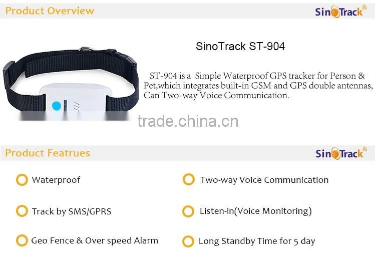 Mini Waterproof Personal Pet Gps Tracker with APP Software