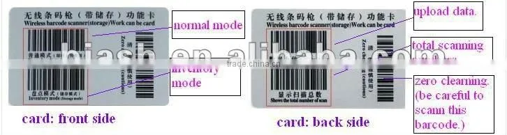 1D Wireless Laser Barcode Scanner, Wi-80, Aibao brand