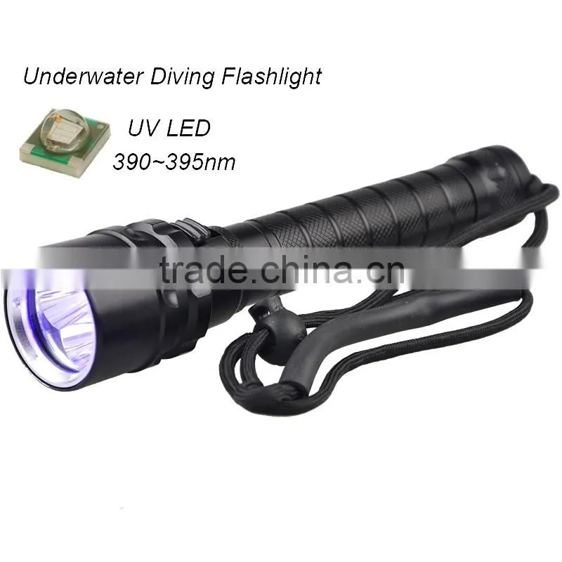 LED Diving Flashlight Torch Lamp Waterproof flashlight