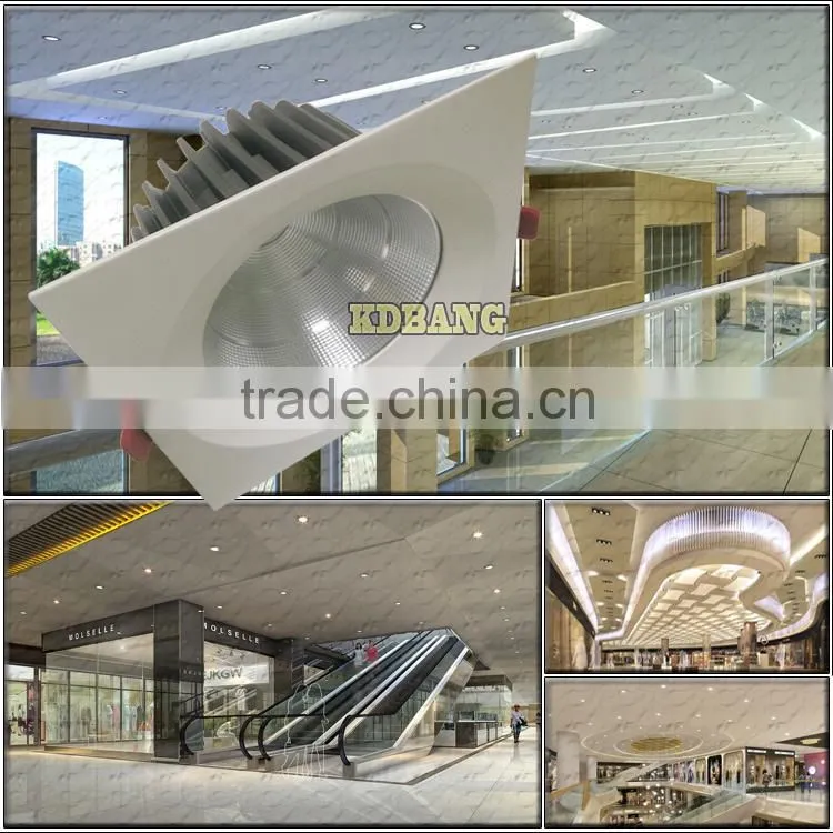 COB ceiling light 4000k led square surface downlight 30w