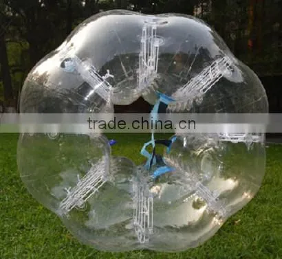 Hot sale 1.5m/1.8m kids and adults inflatable soap football bubble soccer Factory price