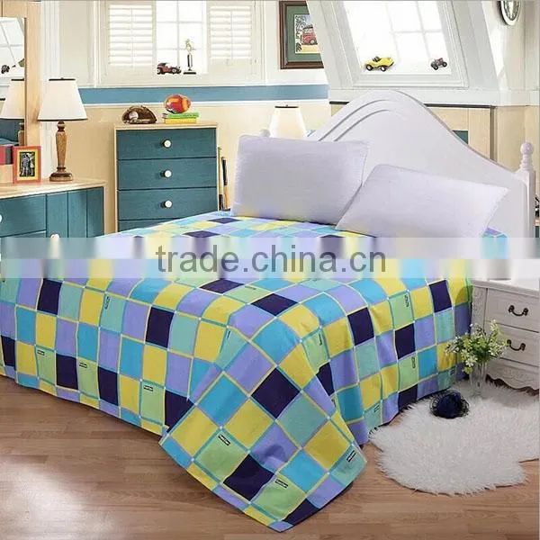 wholesales 100% cotton fashion custom printed bed sheets