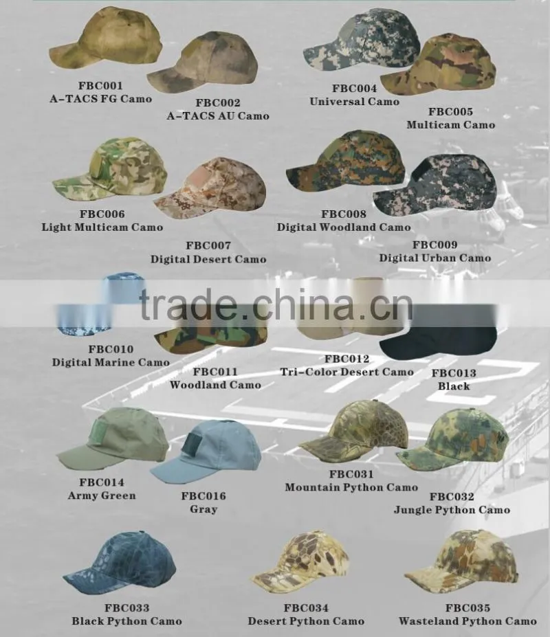 2015 New Tactical Hat Army Caps Outdoor Airsoft Cap Supplier