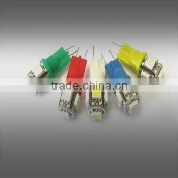 5 SMD LED LIGHT BULB DOME MAP PANEL TRUNK PLATE INTERIOR T10 5SMD 5050