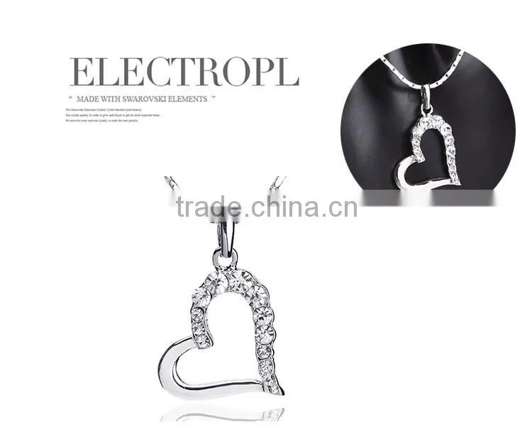 18k fashion gold heart jewellery designs statement necklace 2015