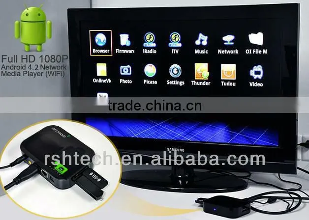 Android 4.2 smart IPTV box XBMC box hd media player ,OEM/ODM orders welcomed ,supports goolge TV market