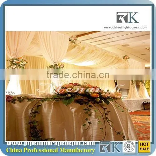 Allstar Elegant Telescopic beautiful pipe drape system wedding backdrop stand