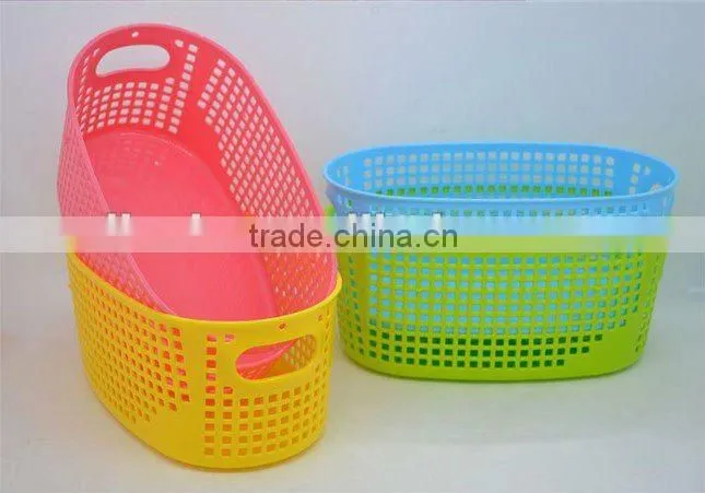Plastic storage basket, basket(L)