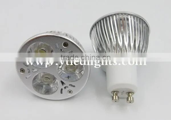 led spotlight gu10 3x2w lighting led spotlight 6w 110 volt led spotlight spotlight lamp 85-265v high quality 3 years warranty