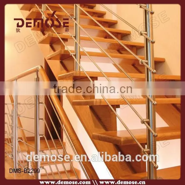 ornamental staircase steel wood stair handrail designs