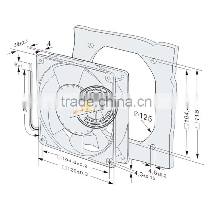 Cheaper Ventilation fan China supplier industrial axial fans