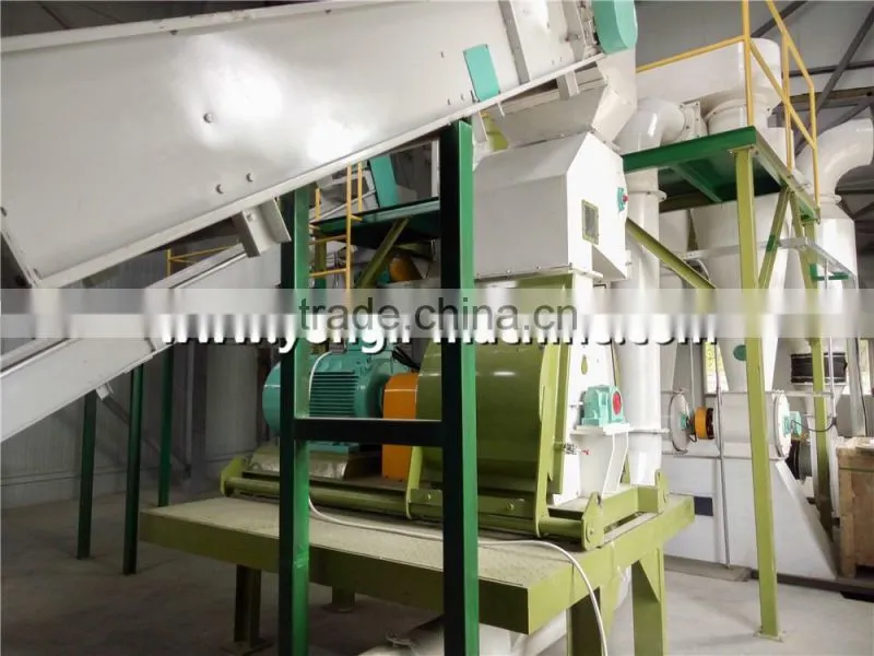 Wood pellet plant machine in energy saving equipment