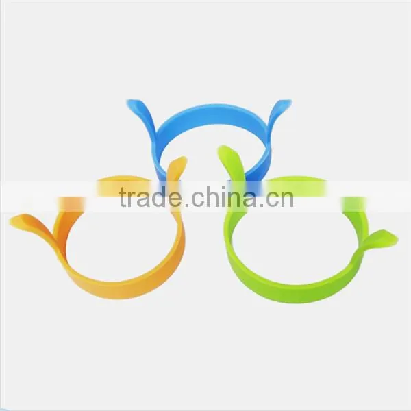 Fancy shapes silicone fried egg molds