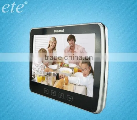 10 Inch Monotor Building Intercom System with Auto-recording Function,video door phone for home security