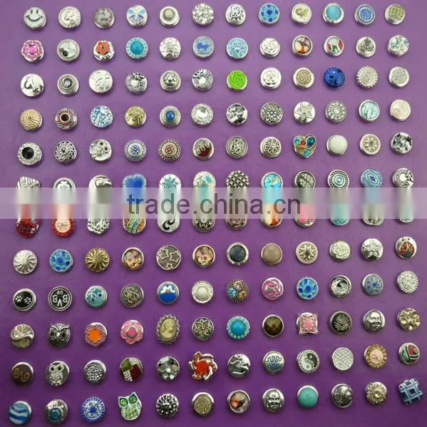 new fashion custom jewelry snap button