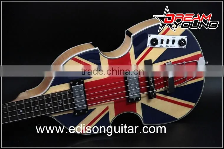 DS-EB6014 Top Stick HD Photo Flamed Maple Bass Guitar Korea