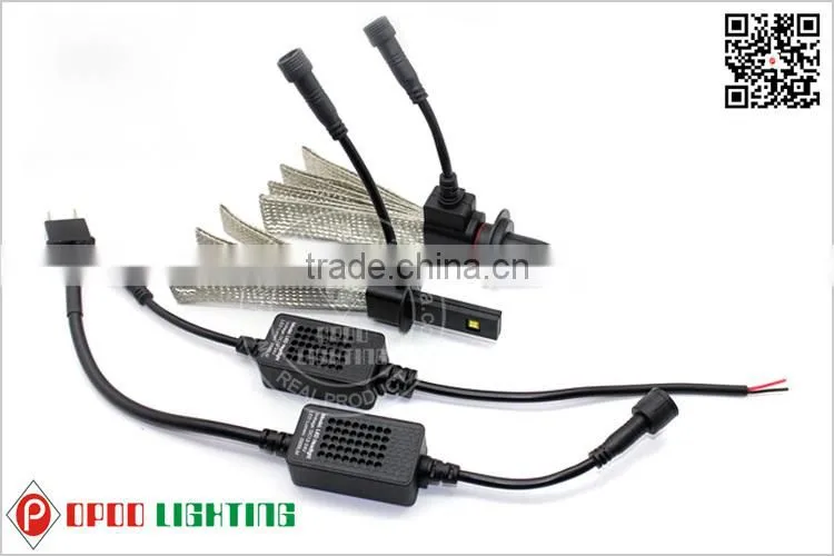 New arrival led headlight kit, 4000lm single hi/lo beam led headlight kit