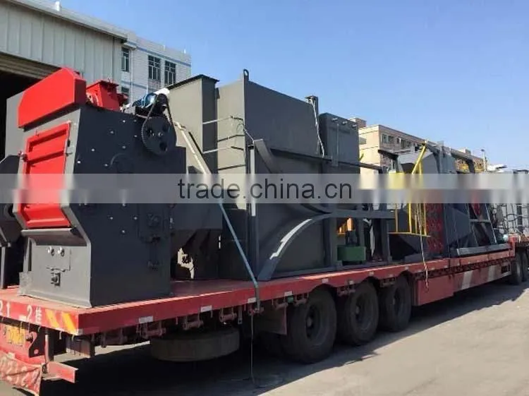 Tumble belt turbine/wheel blasting system/machines