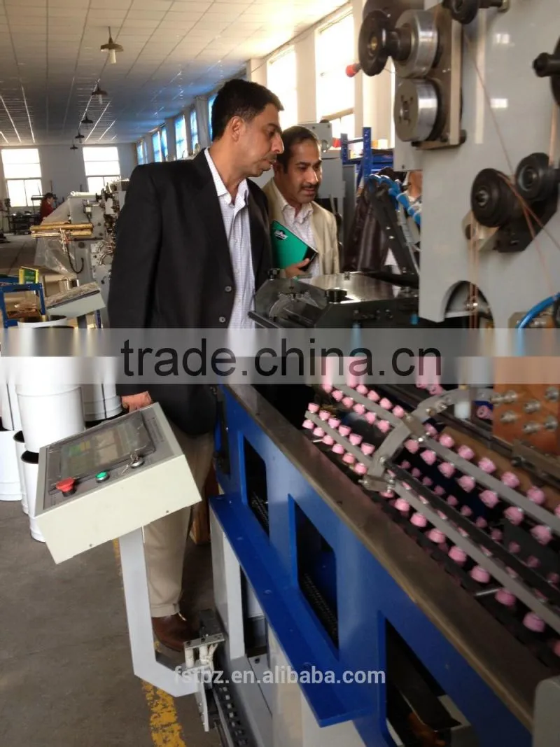 Vertical lining and drying machine