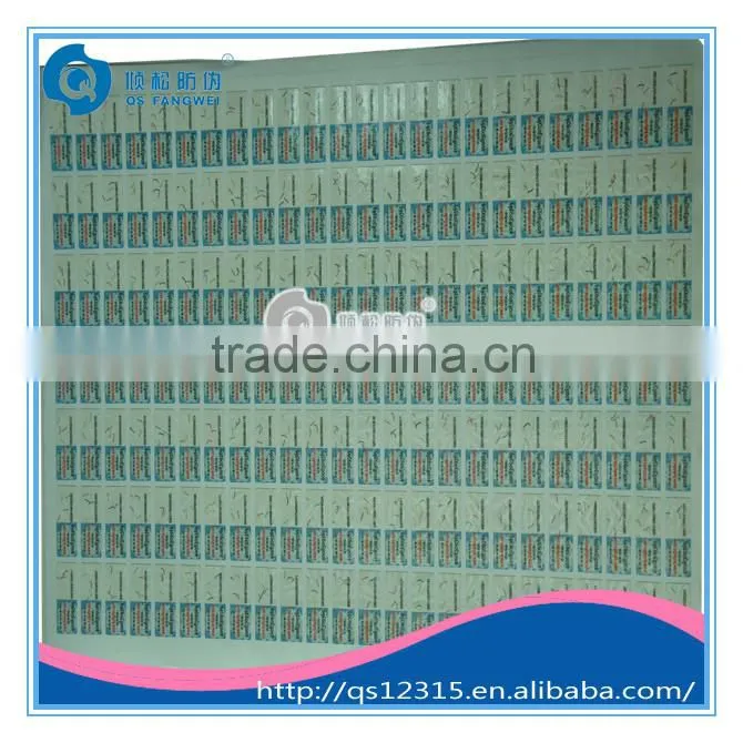 self adhesive stickers label