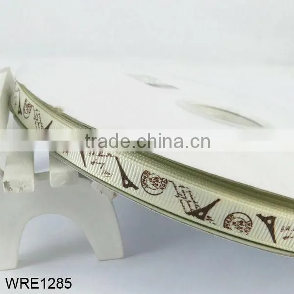 Double Printed Grosgrain Ribbon Fashion Ribbon