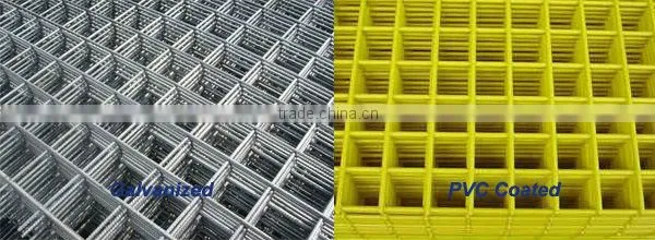 galvanized welded wire mesh fence panel
