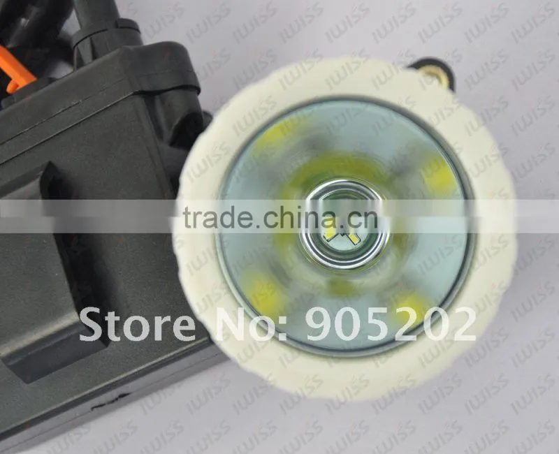 Led Headlamp 3W high-power CREE Leds 30000lx with 6.6Ah Rated Capacity